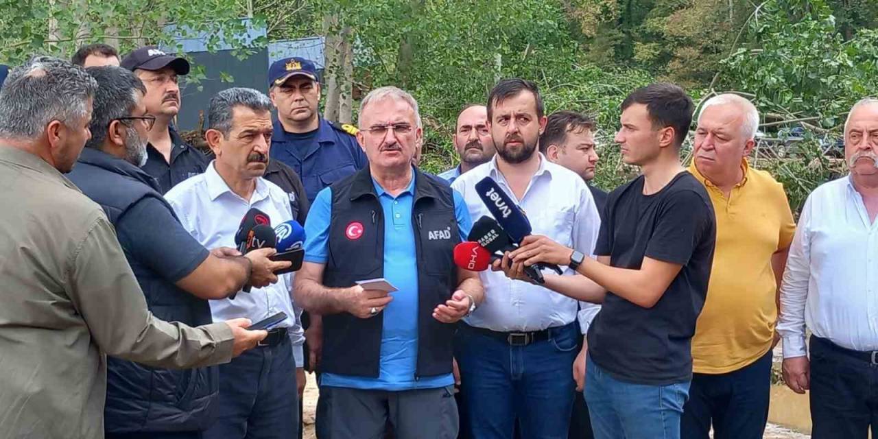 Bakan Yardımcısı Karaloğlu, Bölgede Son 500 Yılın En Yüksek Yağışının Gerçekleştiğini Açıkladı