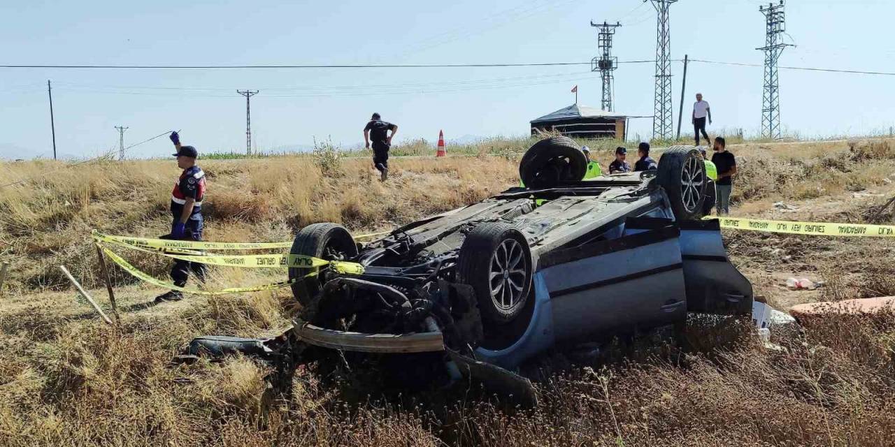 Takla Atan Otomobilin Sürücüsü Hayatını Kaybetti