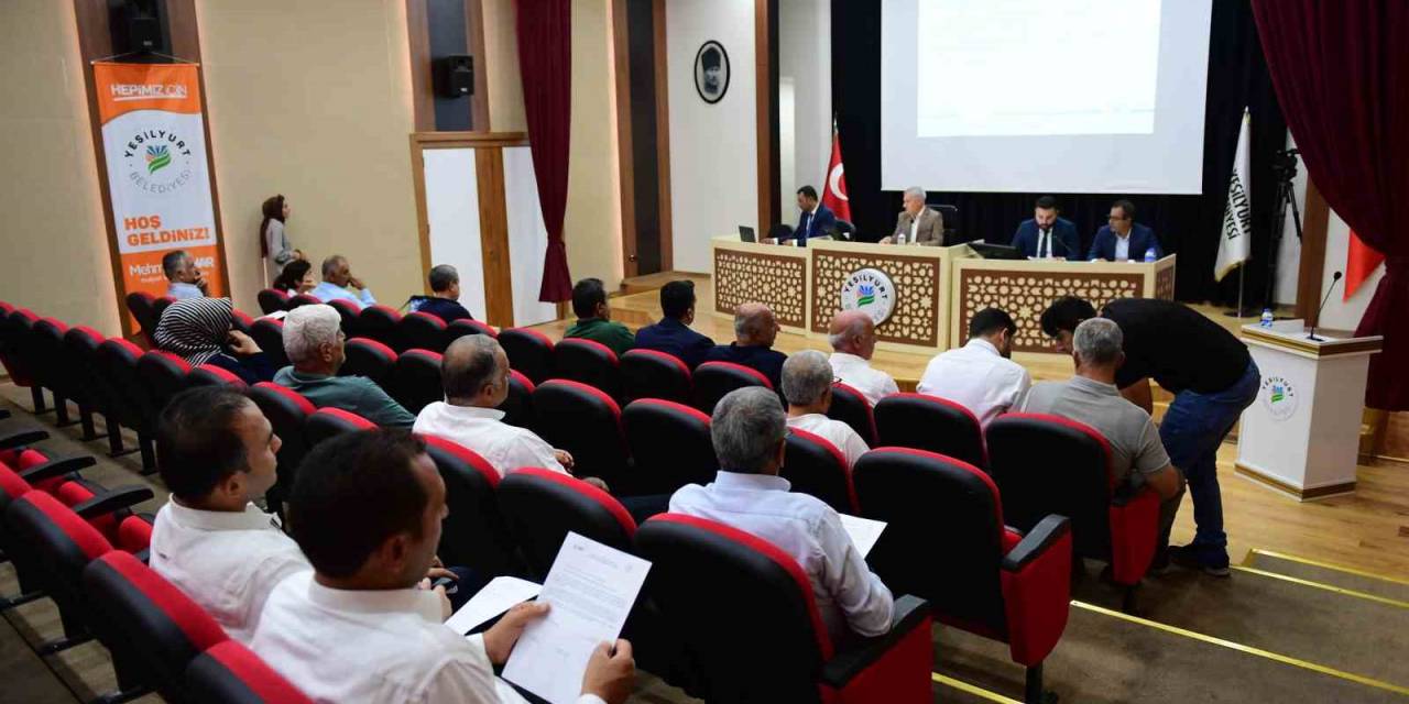 Yeşilyurt Belediye Meclisi Eylül Ayı Toplantısını Yaptı