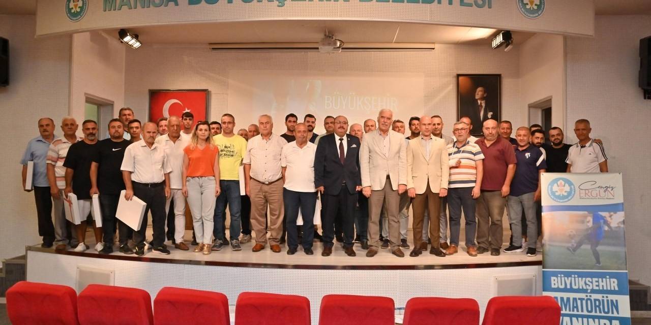 Manisa’da Amatör Spor Kulüplerine Nakdi Destek