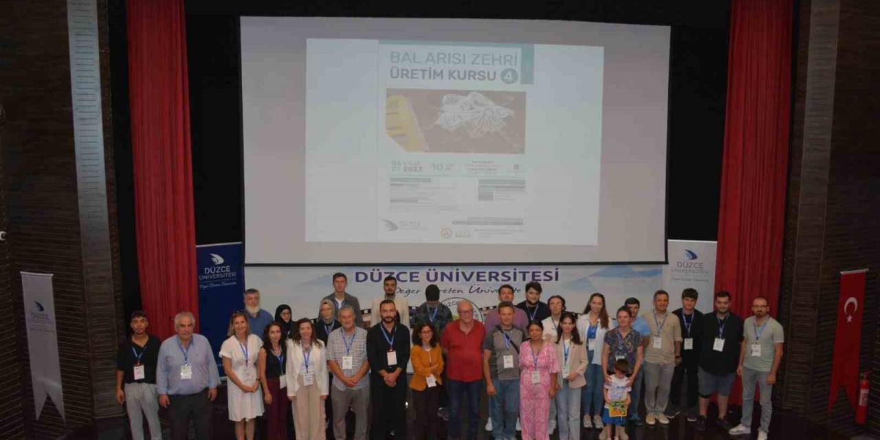 Bal Arısı Zehri Üretim Kursunun 4.sü Başladı