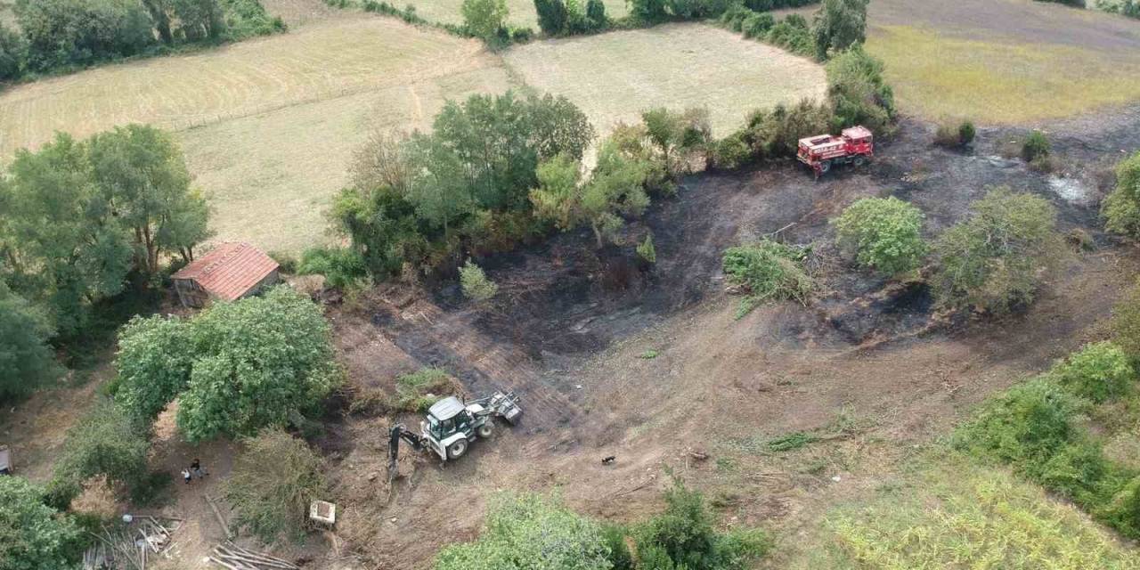 Sinop’ta Korkutan Yangın