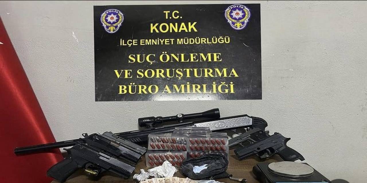 Suç Makinesi Kıskıvrak Yakalandı, Evinde Cephanelik Çıktı