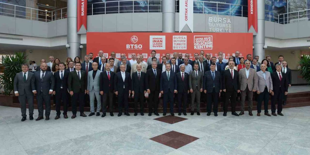 Btso’da Mesleki Ve Teknik Eğitim Değerlendirme Toplantısı Düzenlendi