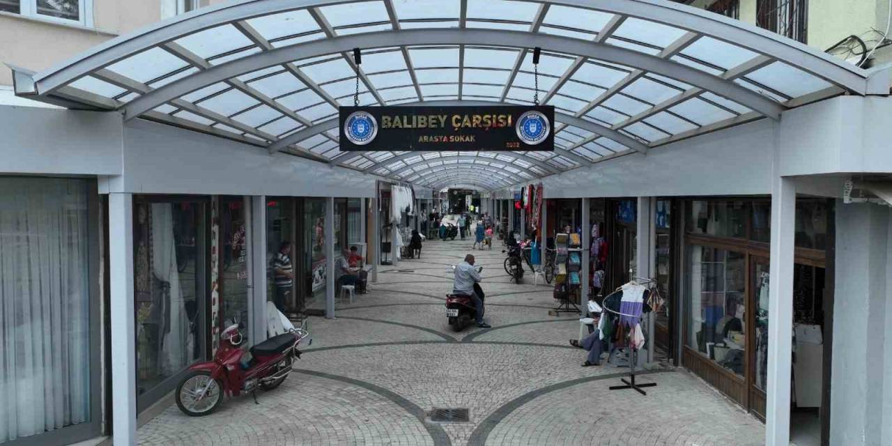 Yenişehir Tarihi Balıbey Çarşısı’na Estetik Çatı