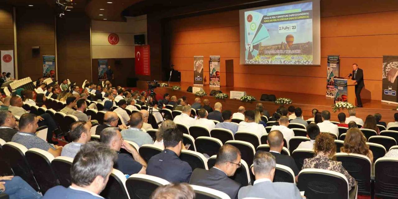 2. Uluslararası Pomza Ve Perlit Sempozyumu Başladı