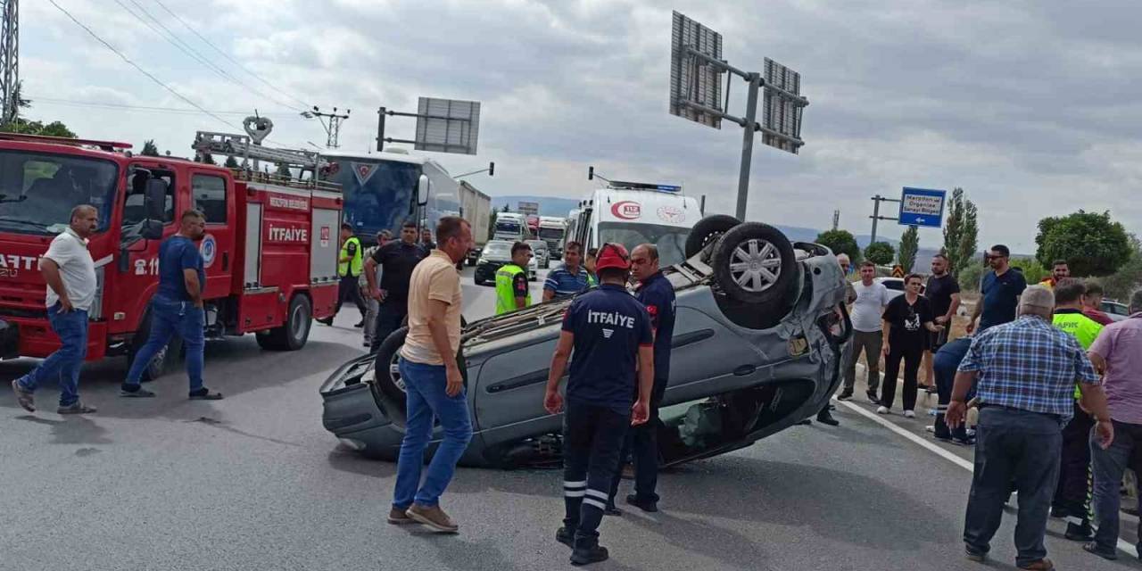 Amasya’da Trafik Kazası: 1 Ölü, 8 Yaralı