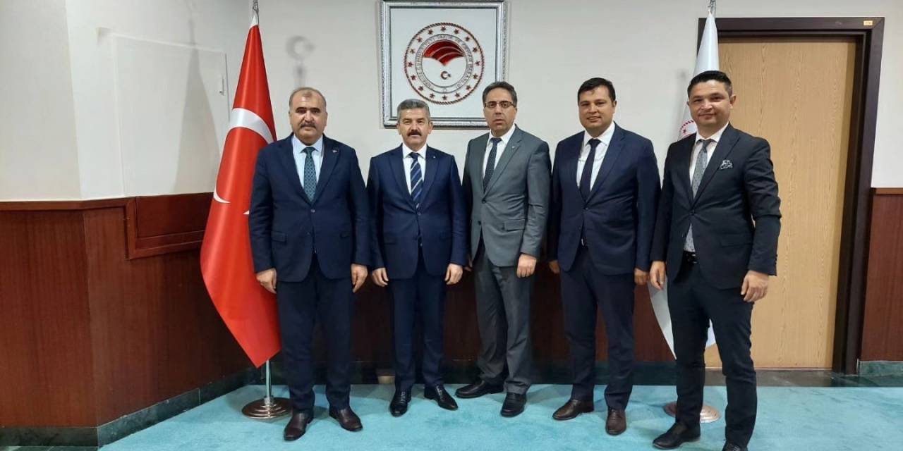 Uşak Heyeti 3 Bin Kişinin İstihdam Edileceği ‘Tdiosb’ Projesi İçin Destek Turuna Çıktı
