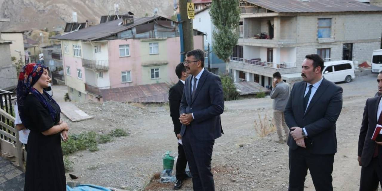 Vali Çelik, Vatandaşın Talebini Yerinde İnceledi