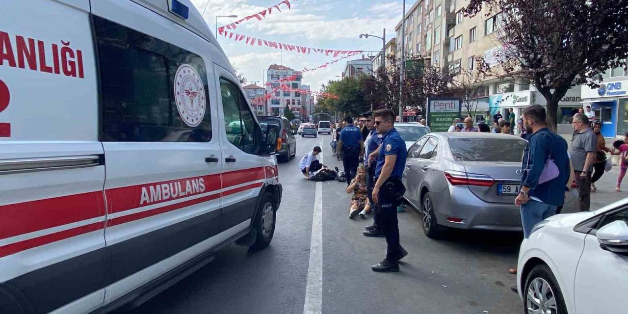 Çorlu’da Trafik Kazası: 2 Yaralı