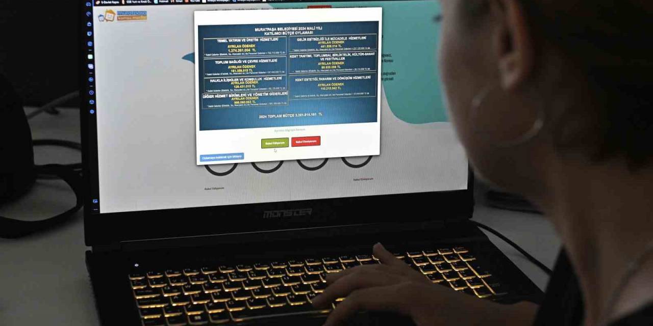 Muratpaşa’nın 2024 Yılı Tahmini Bütçesini Vatandaş Oylayacak
