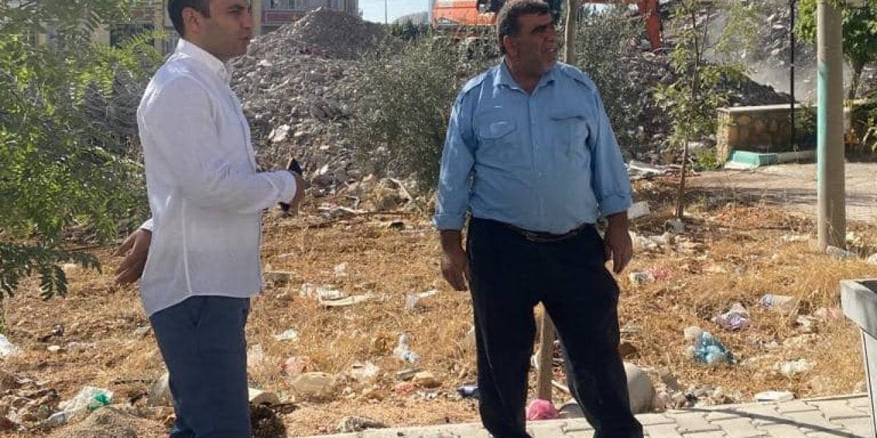 Kaymakam Partal, Bina Yıkımlarını Yerinde İnceledi