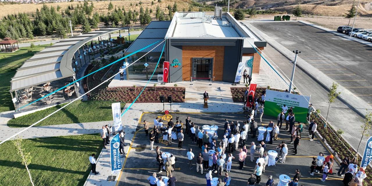 Selçuklu Seyir Kafe Ve Koku Bahçesi Açıldı