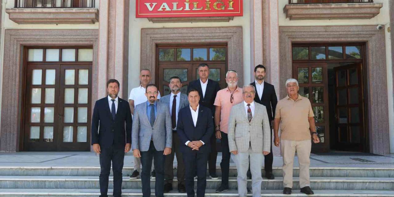 Muğla Valisi Akbıyık, Bodrum’dan Gelen Heyet İle Görüştü