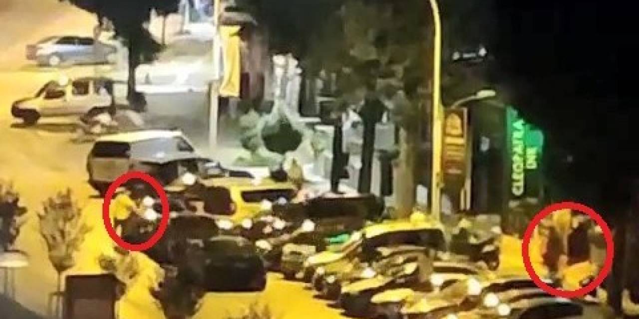 Bursa’da 1 Kişinin Öldüğü 3 Kişinin Yaralandığı Kavga Kamerada