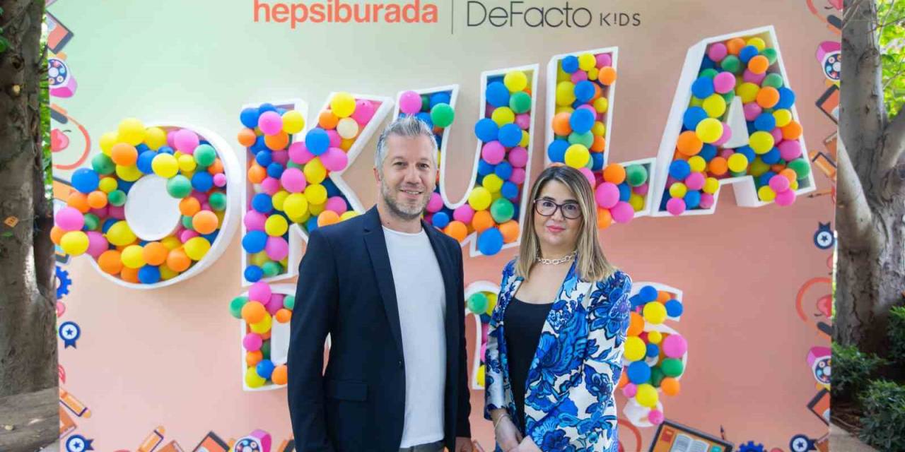 Hepsiburada Ve Defacto Kids’ten ‘2023 Okula Dönüş’ Koleksiyonu