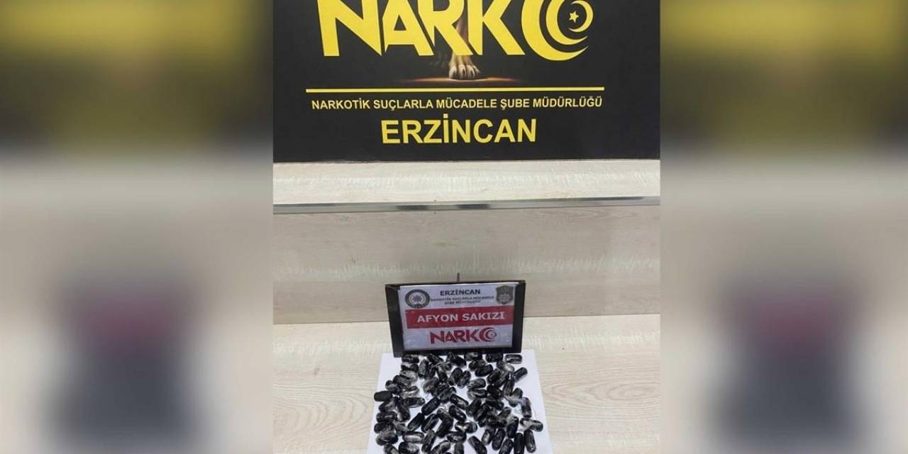 Midesinde 499,23 Gram Afyon Sakızı Taşıyan Şahıs Tutuklandı