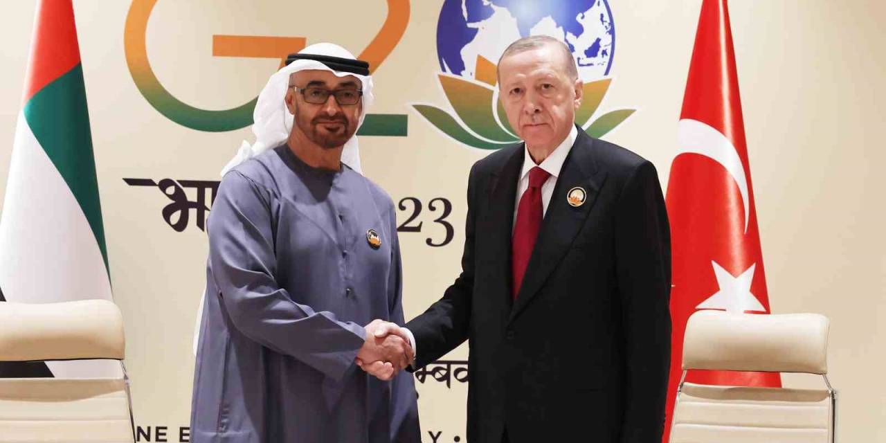 Cumhurbaşkanı Erdoğan, Bae Devlet Başkanı Al Nahyan İle Görüştü