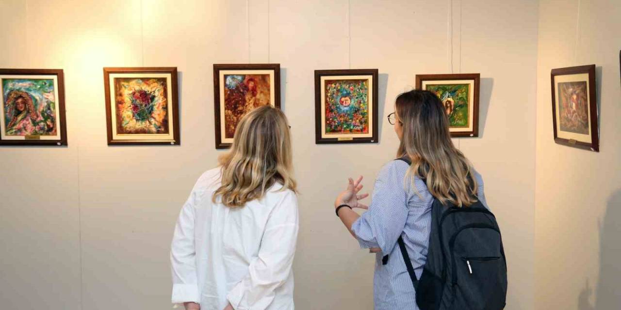 Ressam İbrahim Aşık, ‘Gün Dökümleri’ni Sanatseverlerle Buluşturdu