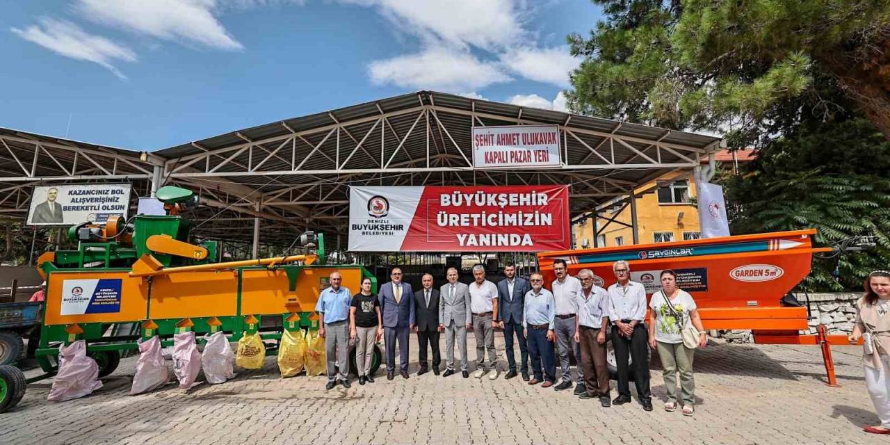 Denizli Büyükşehirden Üreticilere Bir Destek Daha