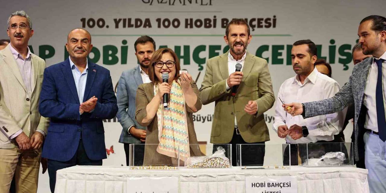 5. Etap Hobi Bahçeleri İçin Kura Çekimi Yapıldı