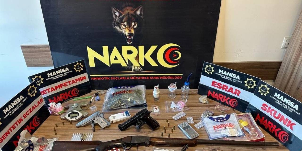 Manisa’da Uyuşturucu Tacirlerine Darbe: 7 Kişi Tutuklandı