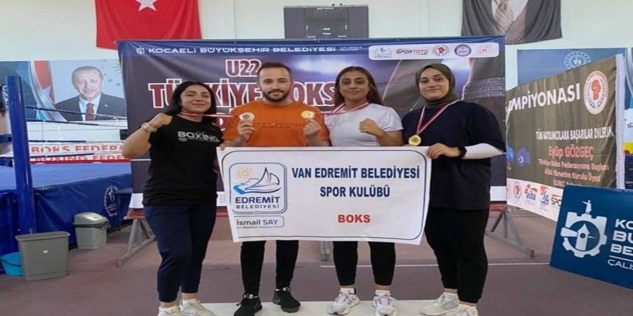 Edremit Boks Takımı Türkiye Şampiyonu Oldu