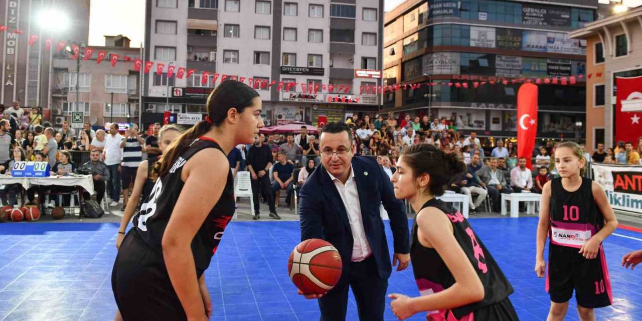 Mustafakemalpaşa’nın Markası Tatlıtop Basketbol Şenlikleri Başladı