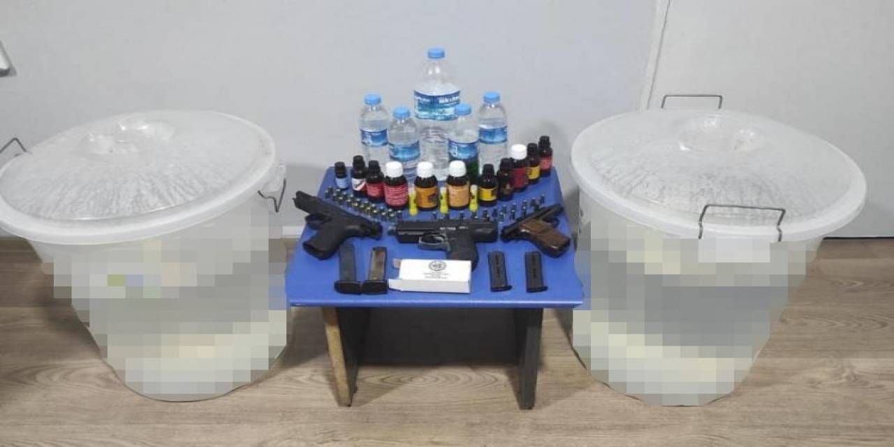 Samsun’da 93 Litre Sahte İçki Ele Geçirildi