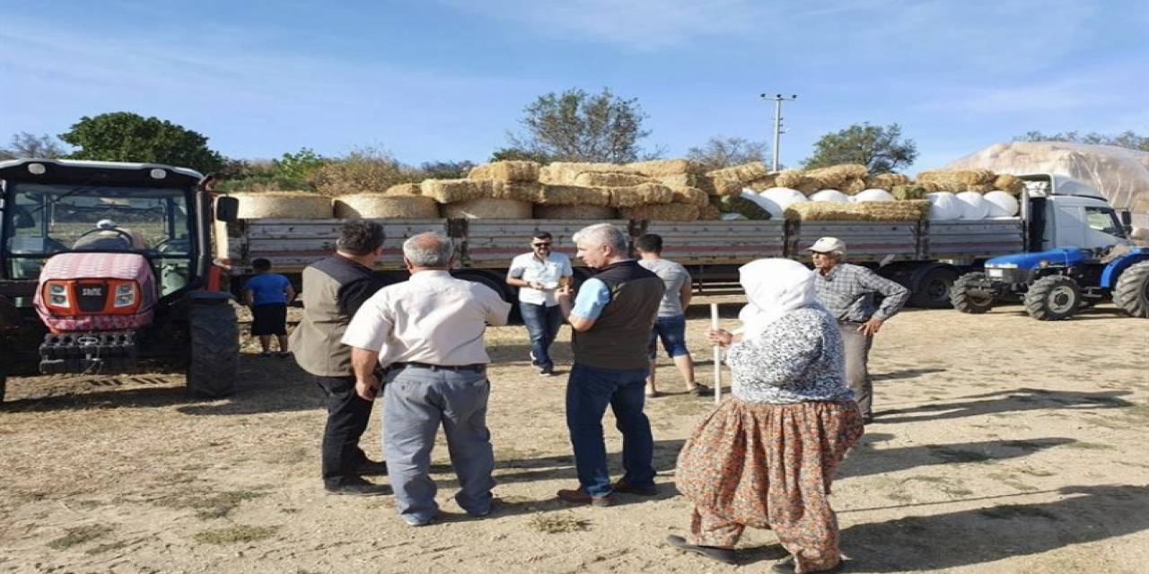 Orman Yangınından Etkilenen Ulupınar Köyüne Destek
