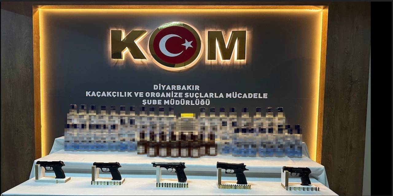 Diyarbakır’da Kaçak Alkol Ele Geçirildi: 5 Gözaltı