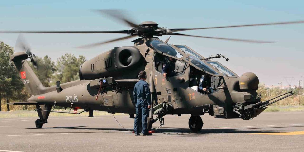 Türkiye’nin İlk Kadın Taarruz Helikopter Pilotu Diyarbakır Semalarında Bakım Uçuşu Gerçekleştirdi