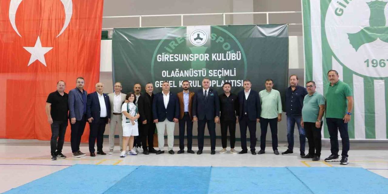 Giresunspor’da Nahid Yamak, Yeniden Başkanlığa Seçildi