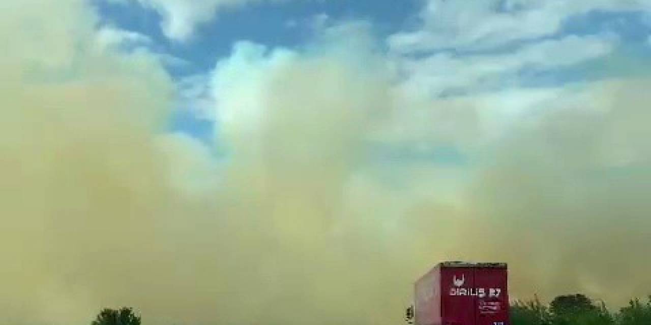 1 Kişinin Öldüğü Ve 36 Kişinin Yaralandığı Kazanın Sebebi Anız Yangını