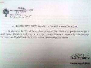 Meclis’te İlk Kürtçe Önerge