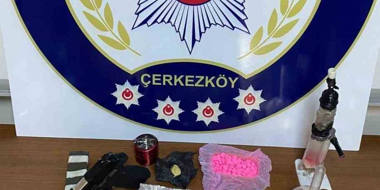 Tekirdağ’da 2 Kişi Uyuşturucudan Tutuklandı