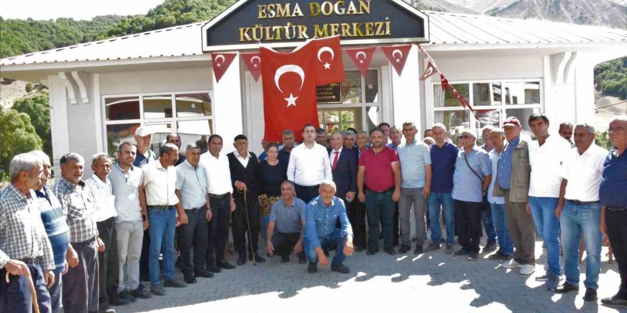 Köyde Kültür Merkezi Açıldı