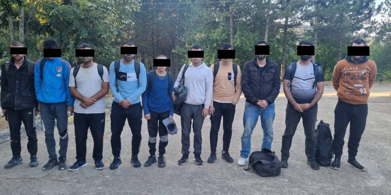 Kırklareli’nde Bin 301 Kaçak Göçmen Yakalandı