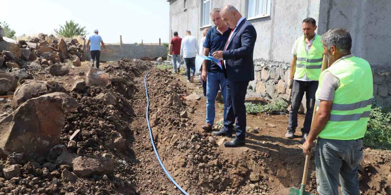 Diski, Kırsal Mahallelerin İçme Suyu Sorunlarını Çözüyor