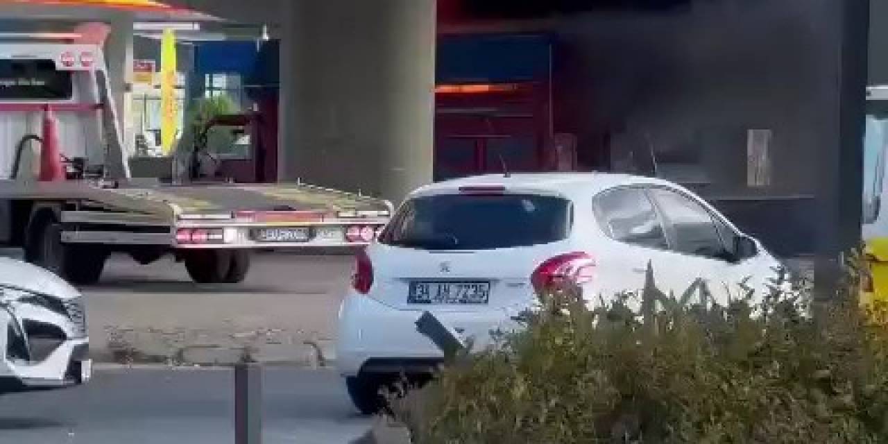 Başakşehir’de Kamyonet Alev Topuna Döndü: O Anlar Kamerada