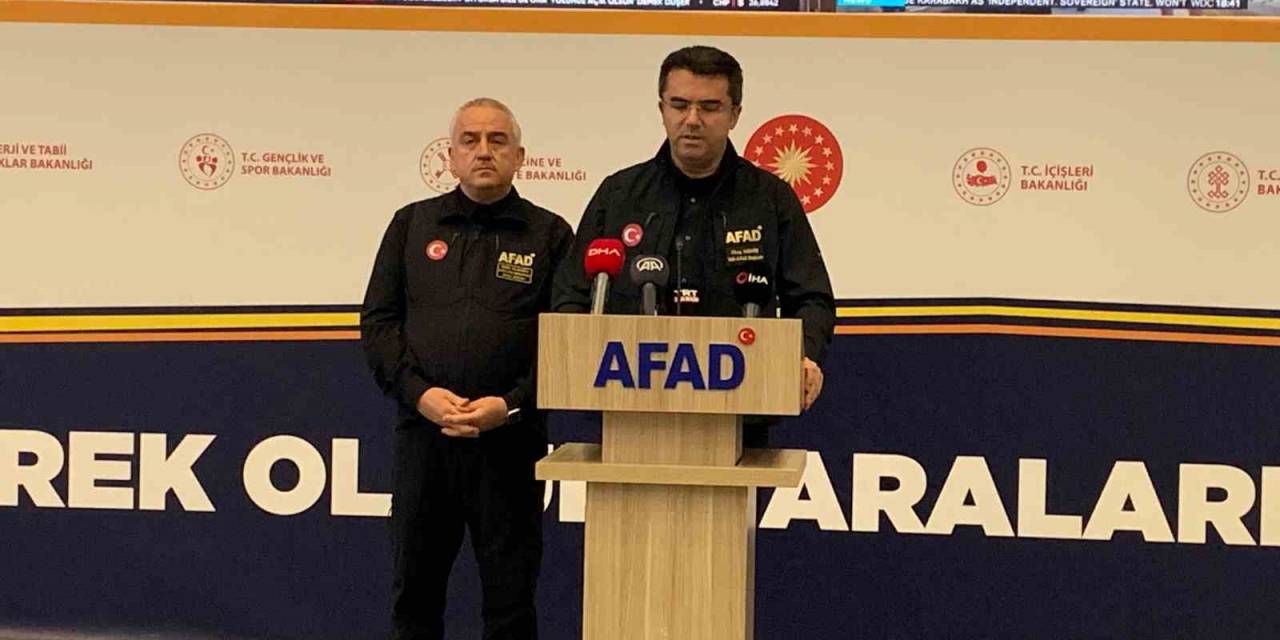 Afad Başkanı Memiş: “Libya’ya Gönderilmek Üzerek 3 Kargo Uçağını, 4’er Saat Arayla Planladık”
