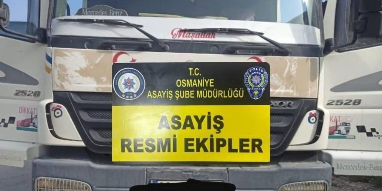 Osmaniye’de Asayiş Uygulamaları: 9 Tutuklama