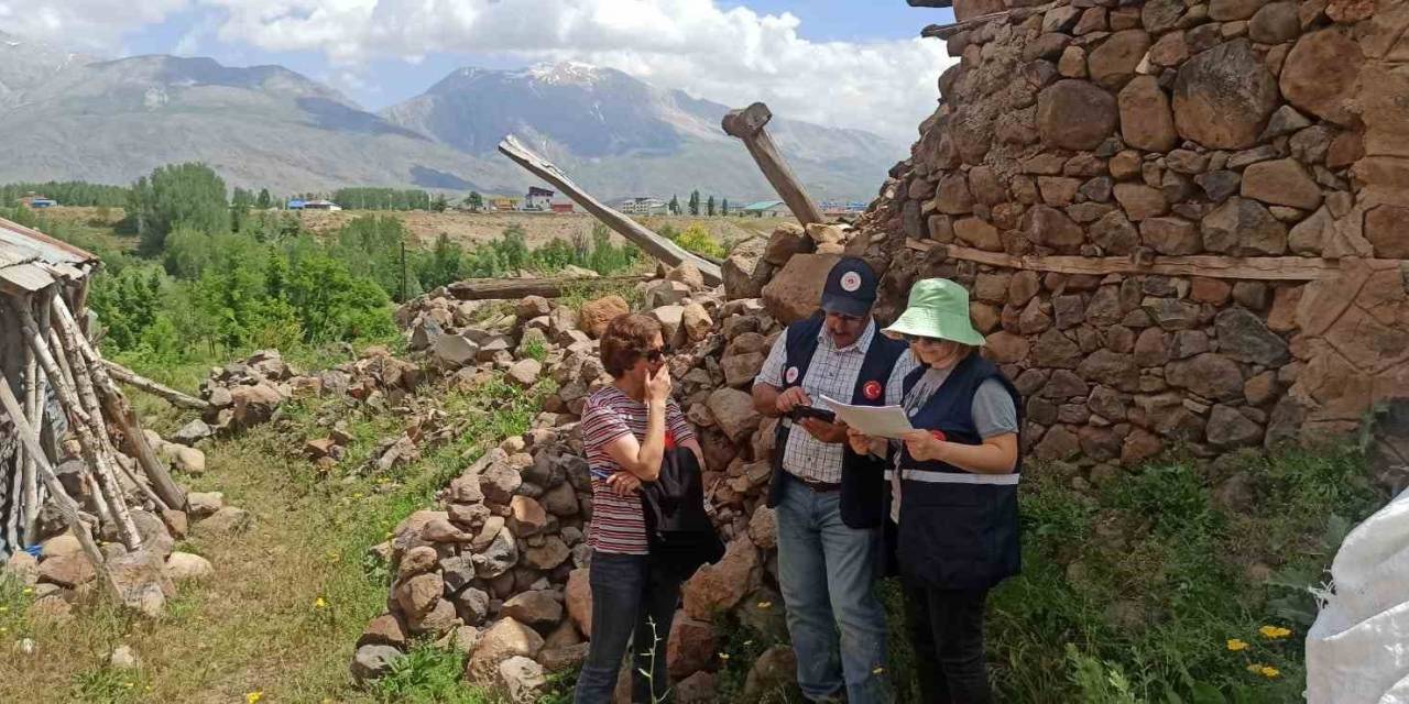 Tunceli’de Hasar Tespit Çalışmaları Tamamlandı