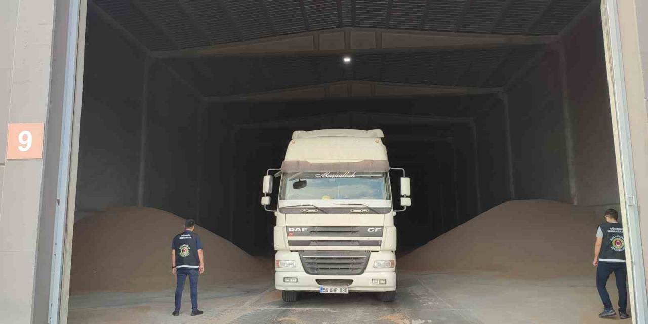 Tekirdağ’da 84 Ton Ekmek Buğdayı Ele Geçirildi