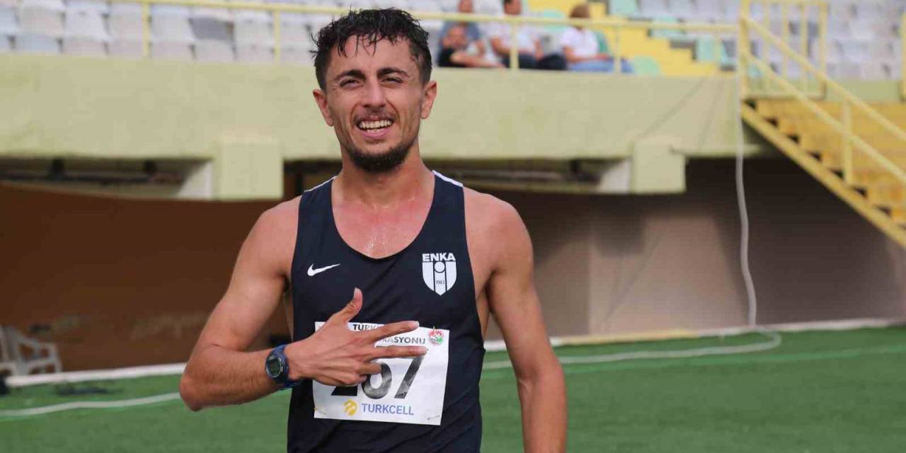 Alkü Milli Sporcusu Salih Korkmaz, Türkiye Rekoru Kırdı