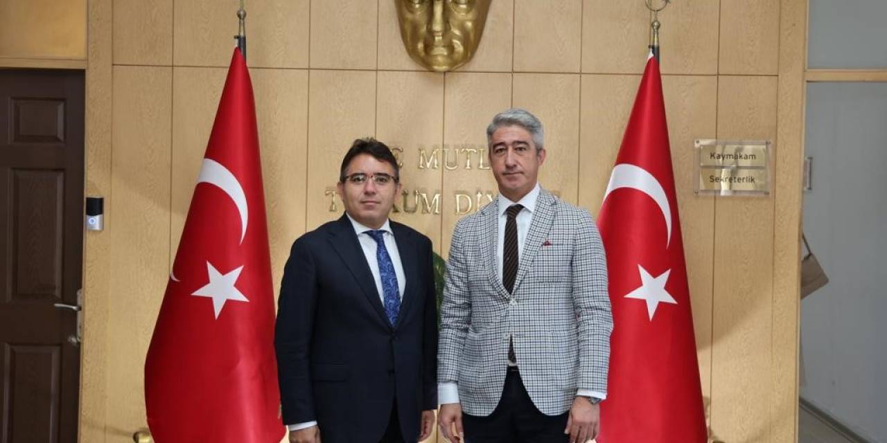 Başkan Oktay, Kaymakam Kaya İle Görüştü