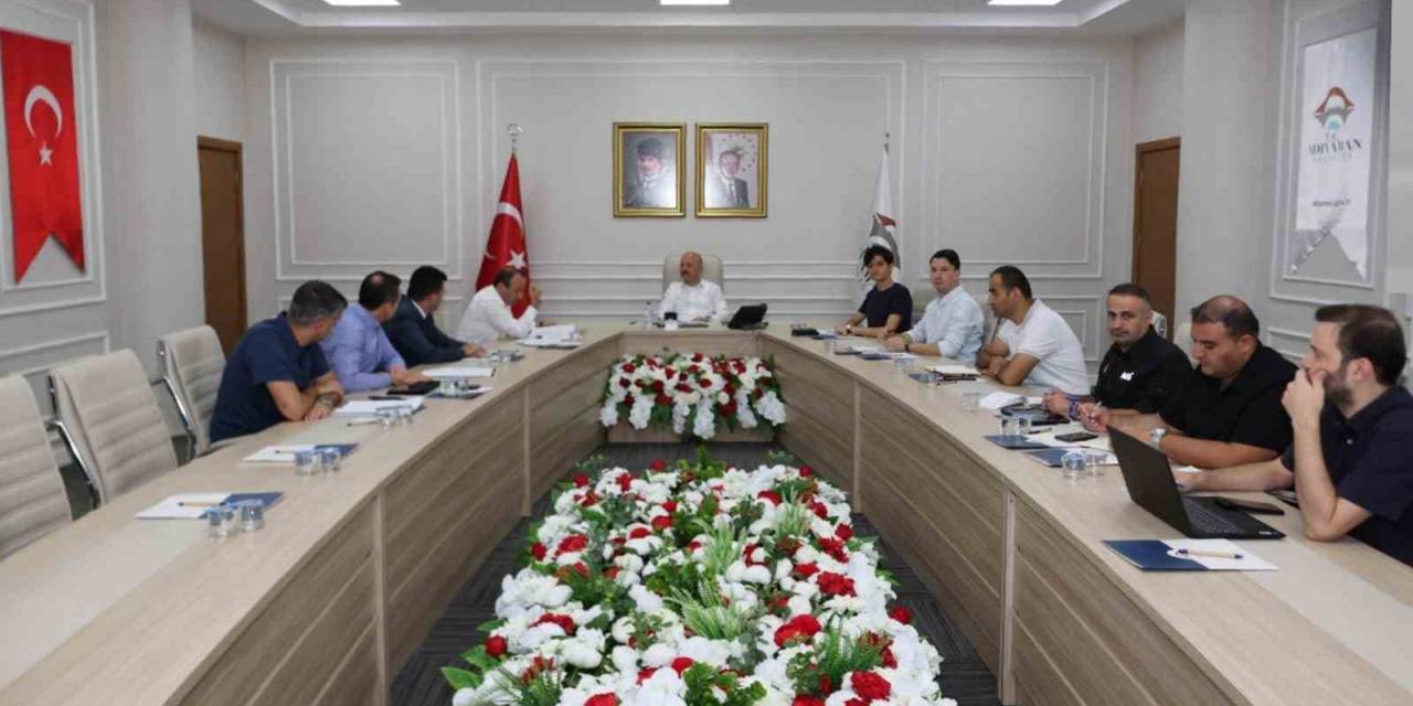 Adıyaman’daki Çalışmalar Masaya Yatırıldı