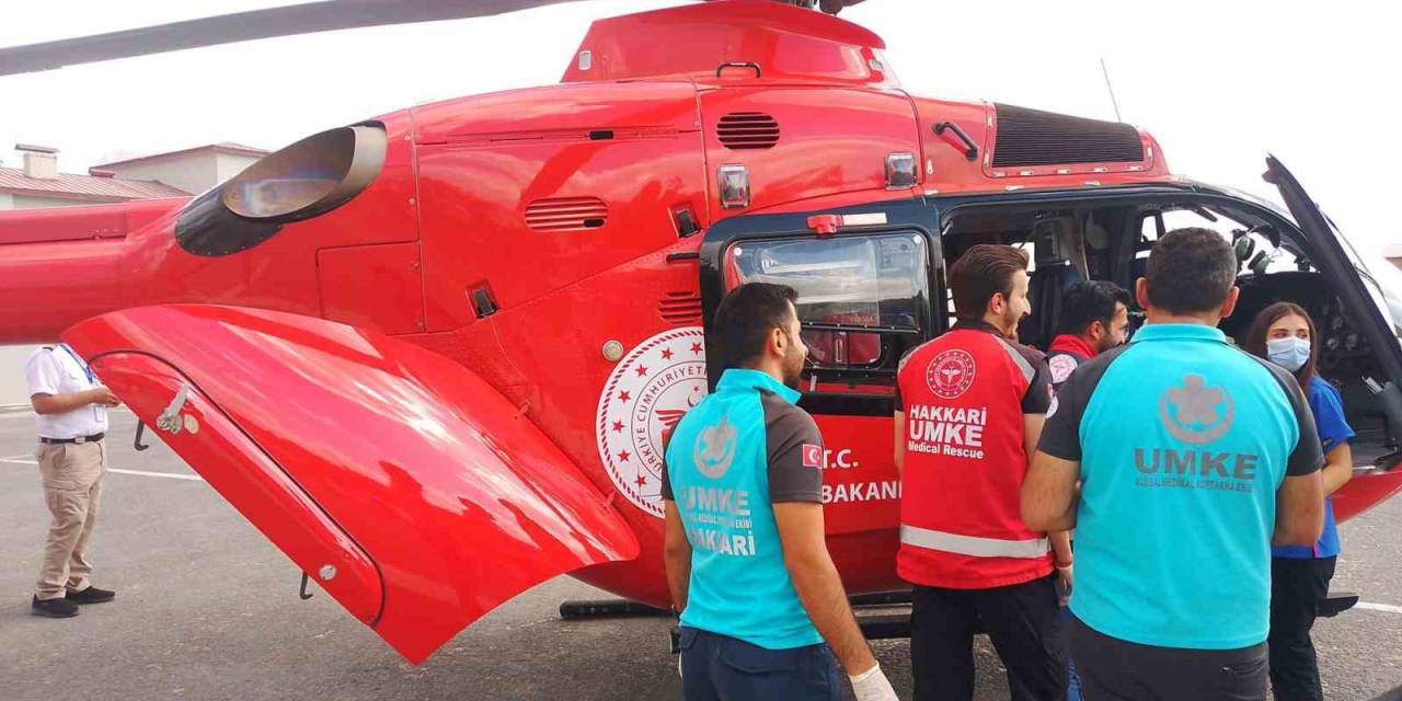 6 Yaşındaki Çocuk İçin Ambulans Helikopter Ve Uçak Havalandı