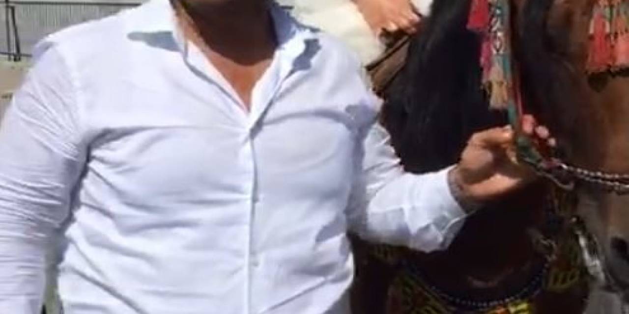 Gelini At Üzerinde Dolaştırıp Geleneği Yaşattılar