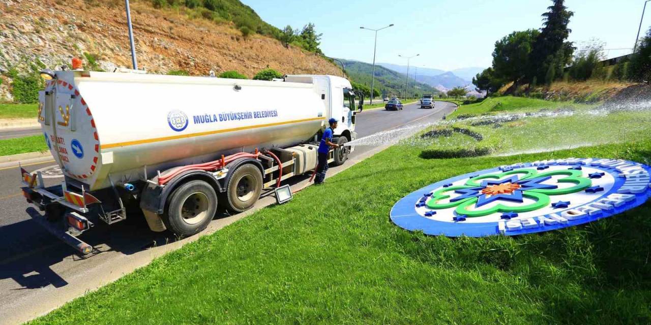Yeşil Alanların Yüzde 90’nı Arıtılmış Su İle Sulanıyor